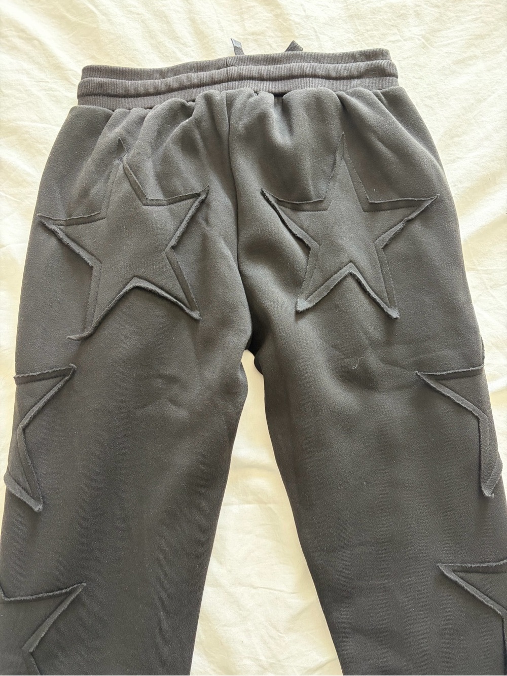 Rockstar Original Women’s Sinayah Black Stacked Star Track Pants Medium NWT - Picture 8 of 14
